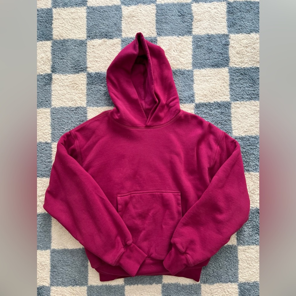 Gap Yeezy Burgundy Hoodie